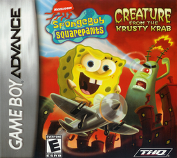 SpongeBob SquarePants - Creature from the Krusty Krab (Europe) (En,Fr,De,Es,It,Nl,Sv,Da) Cover